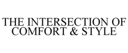 THE INTERSECTION OF COMFORT & STYLE trademark