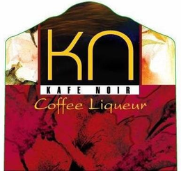 KN KAFE NOIR COFFEE LIQUEUR trademark