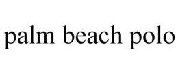 PALM BEACH POLO trademark