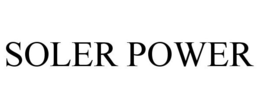 SOLER POWER trademark