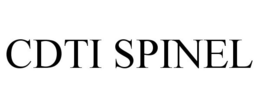 CDTI SPINEL trademark