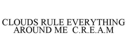 CLOUDS RULE EVERYTHING AROUND ME C.R.E.A.M trademark