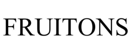 FRUITONS trademark