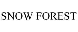 SNOW FOREST trademark