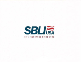 SBLI USA LIFE INSURANCE SINCE 1939 trademark