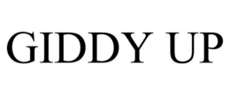 GIDDY UP trademark