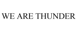 WE ARE THUNDER trademark