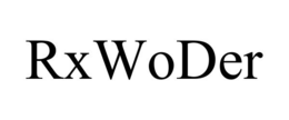 RXWODER trademark