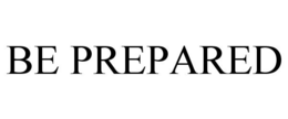 BE PREPARED trademark