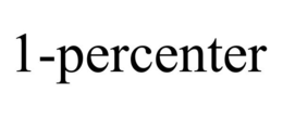 1-PERCENTER trademark
