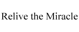 RELIVE THE MIRACLE trademark
