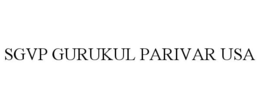 SGVP GURUKUL PARIVAR USA trademark