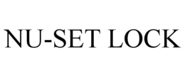 NU-SET LOCK trademark