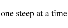 ONE STEEP AT A TIME trademark