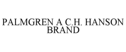 PALMGREN A C.H. HANSON BRAND trademark