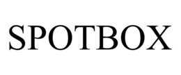 SPOTBOX trademark