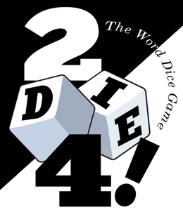 2DIE4! THE WORD DICE GAME trademark
