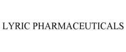LYRIC PHARMACEUTICALS trademark