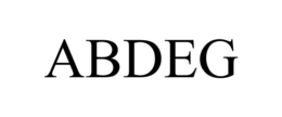 ABDEG trademark