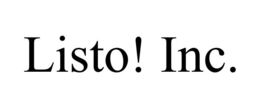 LISTO! INC. trademark