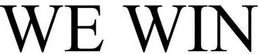 WE WIN trademark