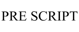 PRE SCRIPT trademark