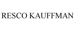 RESCO KAUFFMAN trademark