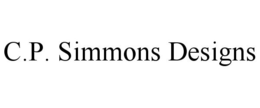 C.P. SIMMONS DESIGNS trademark