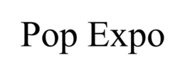 POP EXPO trademark