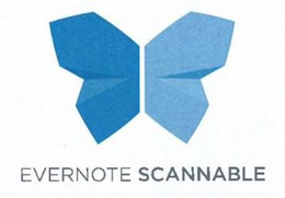 EVERNOTE SCANNABLE trademark