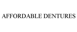 AFFORDABLE DENTURES trademark