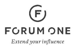 F FORUM ONE EXTEND YOUR INFLUENCE trademark