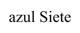 AZUL SIETE trademark