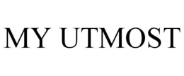 MY UTMOST trademark