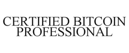 CERTIFIED BITCOIN PROFESSIONAL trademark