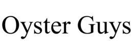 OYSTER GUYS trademark