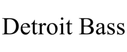 DETROIT BASS trademark