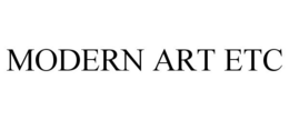 MODERN ART ETC trademark