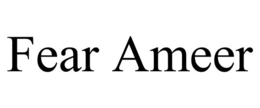 FEAR AMEER trademark