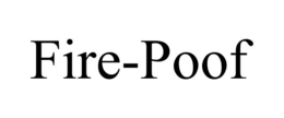 FIRE-POOF trademark