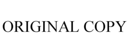 ORIGINAL COPY trademark