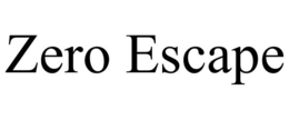 ZERO ESCAPE trademark