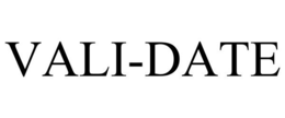 VALI-DATE trademark
