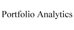 PORTFOLIO ANALYTICS trademark