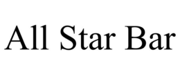 ALL STAR BAR trademark