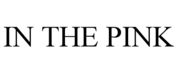 IN THE PINK trademark