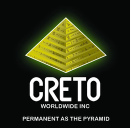CRETO WORLDWIDE INC PERMANENT AS THE PYRAMID trademark