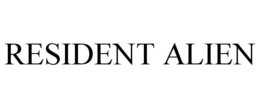 RESIDENT ALIEN trademark