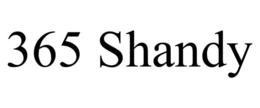 365 SHANDY trademark