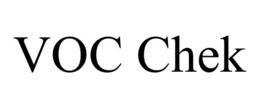 VOC CHEK trademark